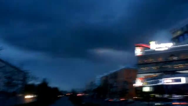 Молния над Проспектом (Барнаул) смотреть онлайн
