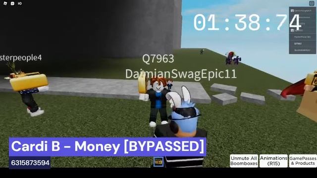 Cardi B - Money roblox ID code [BYPASSED] смотреть онлайн