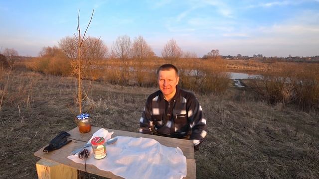 Рыбалка на Оке с ночёвкой .В конце марта. смотреть онлайн