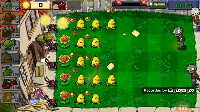 Прохождение игры Plants vs Zombies Adventure 2 (Android) #1 - 1.Level - Day / Начало. смотреть онлайн