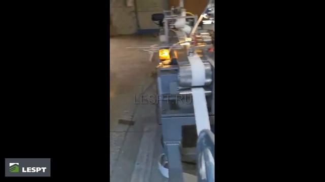 Станок для изготовления тонких бумажных стержней для ватных палочек. смотреть онлайн