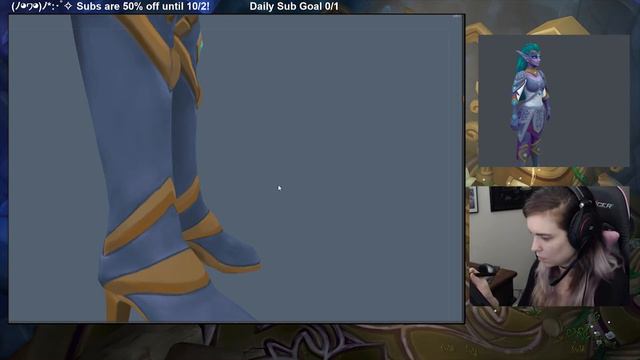 Night Elf Handpainted Texture Timelapse || Sylveria Dreams смотреть онлайн