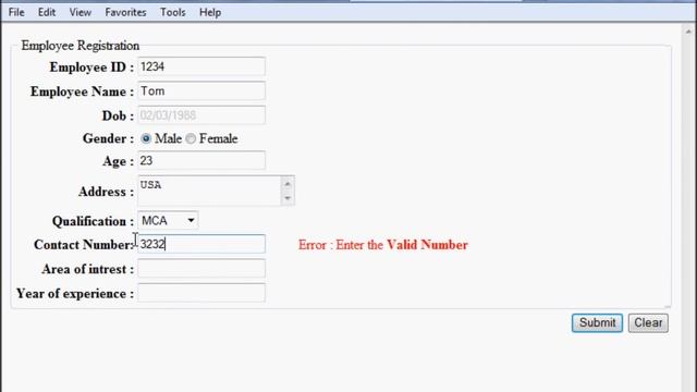 JavaScript Chapter 7 - Form Data Validation with HandsOn смотреть онлайн