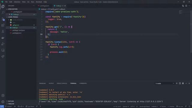 | Next.js + Prisma | Creación del servidor y comienzos con Prisma #1 смотреть онлайн