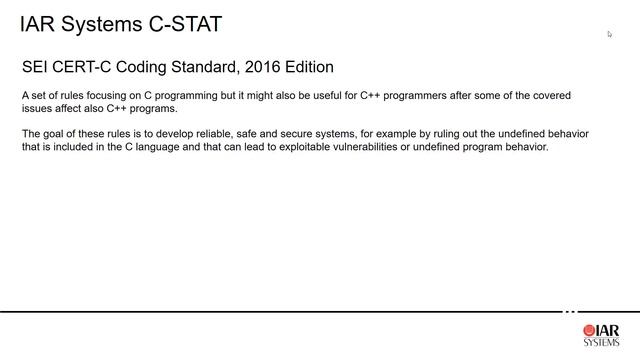 Implement secure coding with SEI CERT-C смотреть онлайн