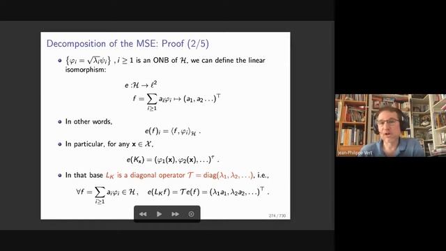 Lecture 11c of kernel methods: Convergence rates of kernel ridge regression for Mercer kernels смотреть онлайн