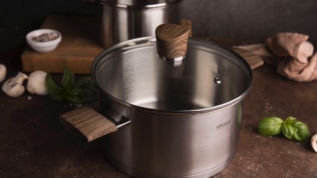Кастрюля с крышкой Nadoba серии Ludva смотреть онлайн