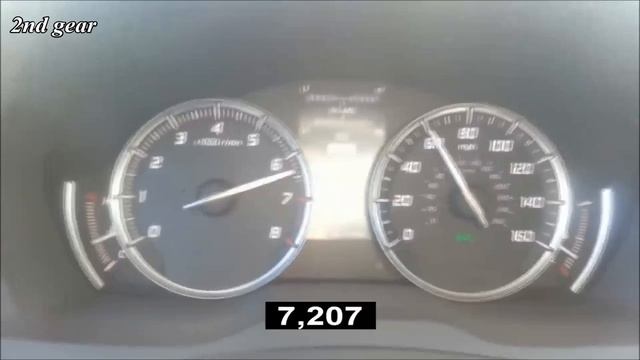 2014 Acura MDX 3.5 AWD 290 Hp 0-160 km/h acceleration/разгон смотреть онлайн