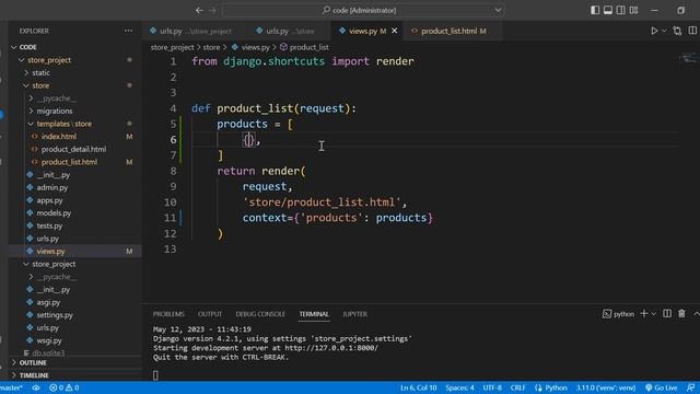Django с нуля. Урок №11. Передача данных в HTML-шаблон смотреть онлайн