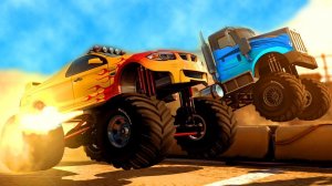 МАШИНЫ МОНСТРЫ Игровой про машинки Игра гонки на машинах MMX Hill Climb