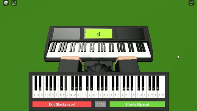 Fallen Down - UnderTale ( Roblox Piano ) смотреть онлайн