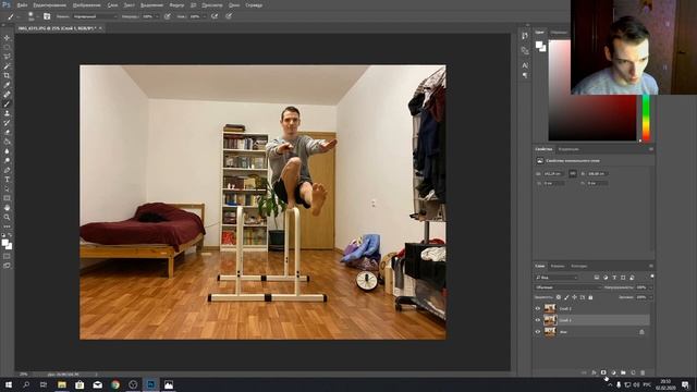 Как сделать такую фотографию - Photoshop близнецы смотреть онлайн