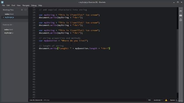 #46 -learn JavaScript [S06-46] String смотреть онлайн