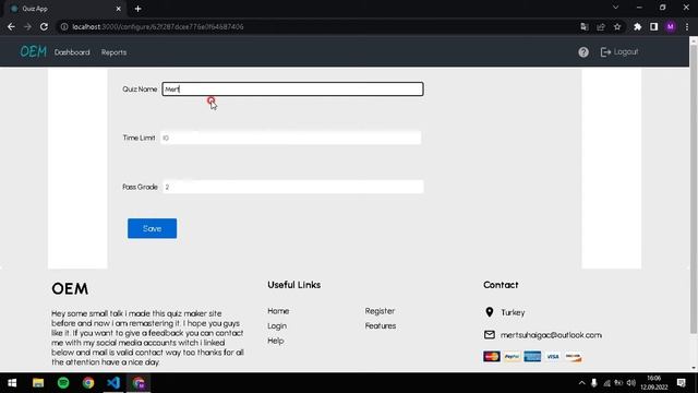 React quiz app - MERN stack project смотреть онлайн