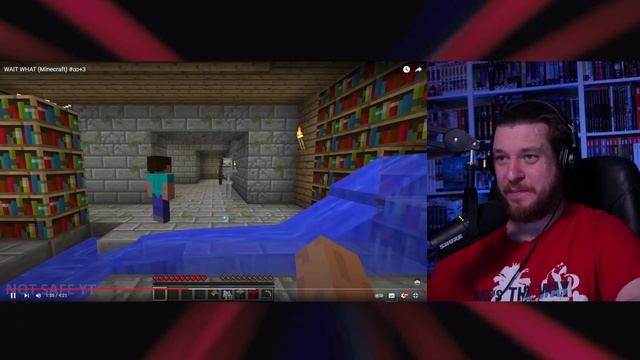 WAIT WHAT (Minecraft) #ထ+3 | РЕАКЦИЯ НА Not Safe смотреть онлайн