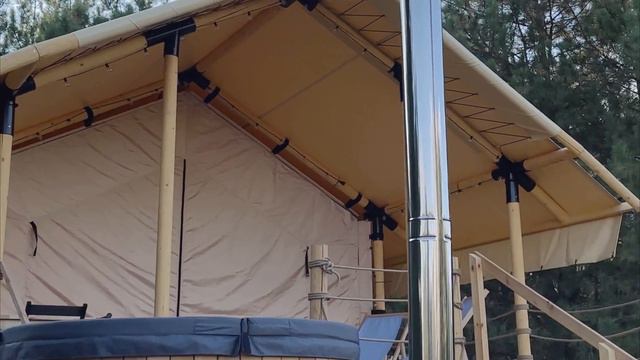 Обзорное видео про глэмпинг Синий Яр смотреть онлайн
