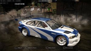 Как сделать Легенду БМВ М3 GTR в Need For Speed Most Wanted: Pepega Edition 2.0