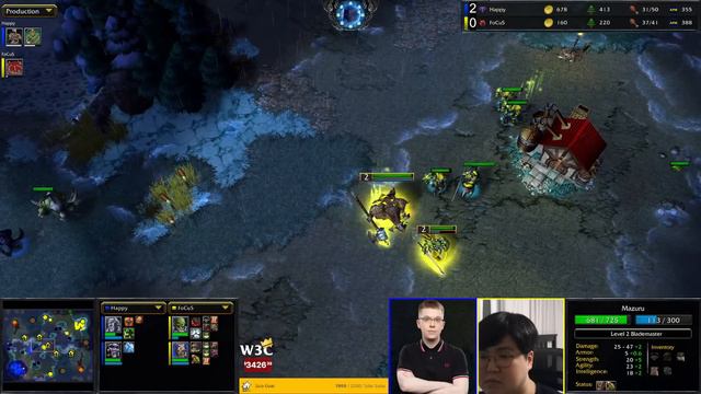 WC3 - W3Champions S14 Finals - Grandfinal: [UD] Happy Vs FoCuS [ORC]