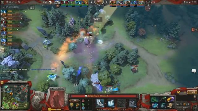compLexity vs Escape, TI6 Wild Card, Игра 1 смотреть онлайн