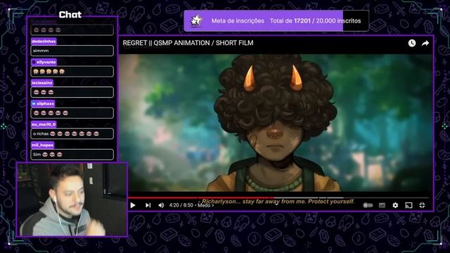 FOREVER REAGINDO ao FILME do QSMP (muito bom) смотреть онлайн