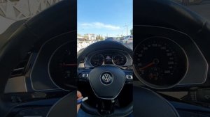 Volkswagen Passat B 8 Работа активного круиз контроля АСС