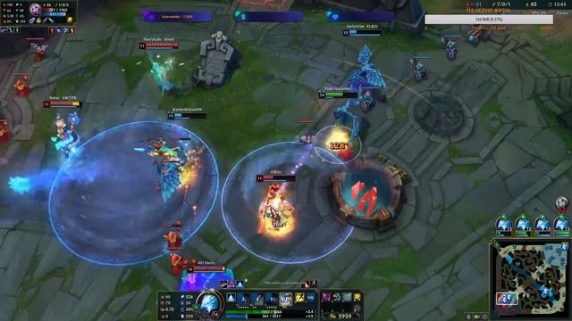 League of Legends Катаю ранкеды (голд 4) (WEST) (jungle Fiddlesticks) смотреть онлайн