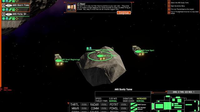 Nebulous: Fleet command -Tutorial 6 advanced missile tactics смотреть онлайн