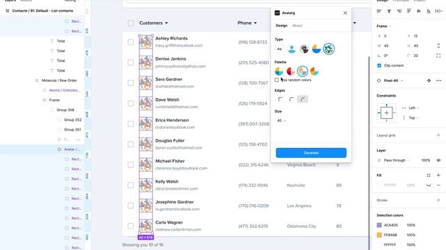 Avatarg Figma plugin - How it works смотреть онлайн