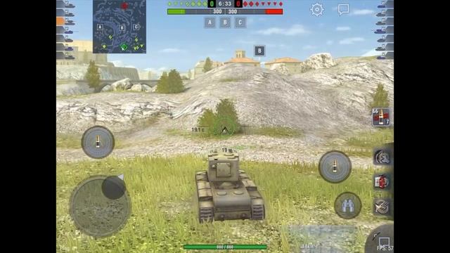 В рандоме на КВ 2 (WOT BlitZ) смотреть онлайн