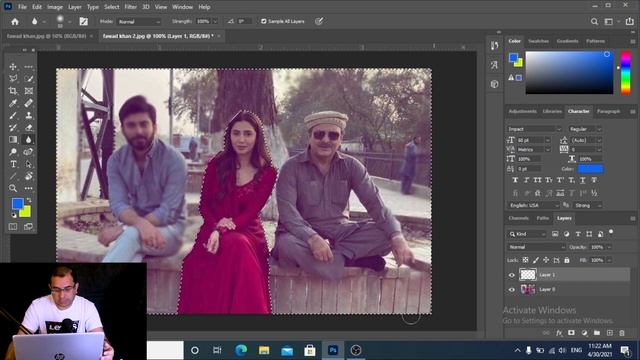 How to use Blur Tool | Sharpen Tool | Smudge Tool Adobe Photoshop смотреть онлайн