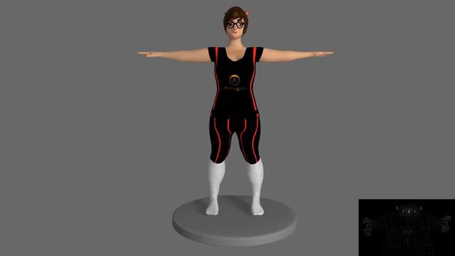 Overwatch Mei Animation