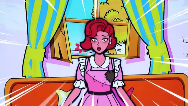 Cartoon - Paper Diy Costume Rapunzel, Vampire RICH & POOR Family - Rapunzel Compilation 놀이 종이