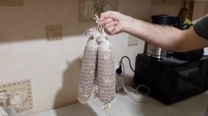 Домашняя ветчина в коллагеновой пленке из свинины (карбонад).