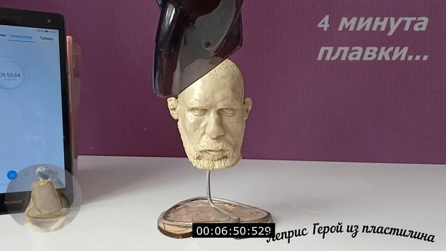 Эксперимент с пластилином-Плавим пластилин феном|Конор лепка смотреть онлайн