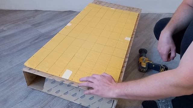 Как сделать подложку для теплого пола из обычной полистироловой подложки