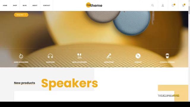 Mptheme - Tech Shop WooCommerce Theme elementor organic Easy Create Website смотреть онлайн