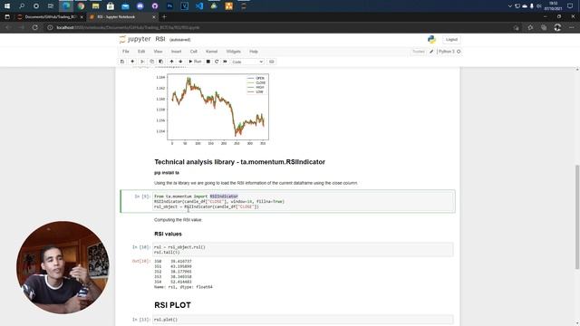 RSI IN PYTHON!! - TECHNICAL ANALYSIS LIBRARY смотреть онлайн