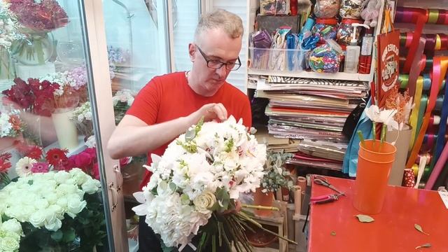 ФЛОРИСТИКА ?БЕЛЫЙ НЕЖНЫЙ❤ БУКЕТ смотреть онлайн