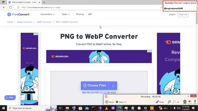 How to Convert PNG to WEBP For Images or Photo смотреть онлайн