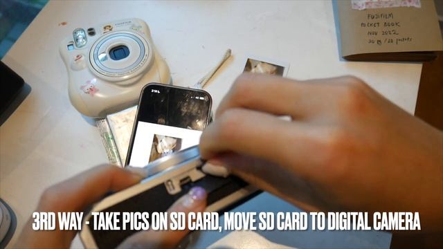 How To Print & Transfer Pictures From Fujifilm Instax Mini Evo - SD Card, NO Printing (4 QUICK WAYS смотреть онлайн