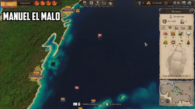 Port royale 4 Ganar mucho dinero fácilmente, rutas automáticas y semiautomáticas смотреть онлайн