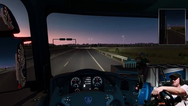 Euro Truck Simulator 2 (Смотрим БАГИ 1.36)(Мультиплеер) Выход к черному морю 09.12.2019 смотреть онлайн