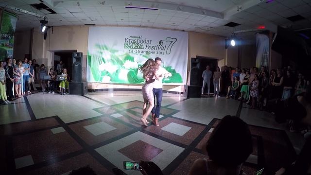 Kristofer Mencak & Mariah Tolmacheva - kizomba, KSF 2015 смотреть онлайн