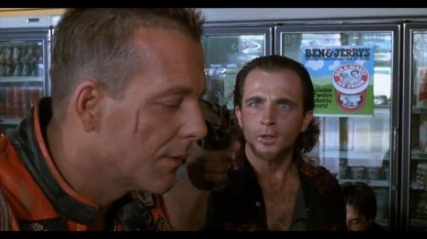 Harley Davidson and The Marlboro Man - Gas Station Scene