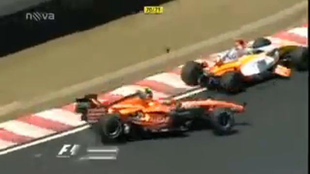 Yamamoto Brazil GP 2007 big crash смотреть онлайн