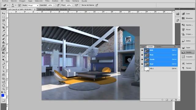 Canal Alpha - Adobe Photoshop смотреть онлайн