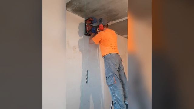 Штробы под электрику штроборезом hilti dc se20 с пылесосом hilti vc 20u. Штробление в кирпиче смотреть онлайн