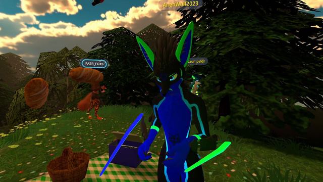 Смешной момент VRChat #16 Fox пытается заставить Хаски бухать смотреть онлайн