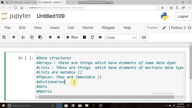 Data Structures in python 1 смотреть онлайн