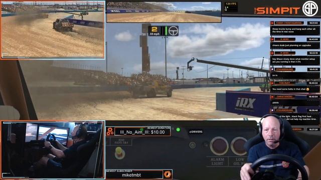 Simpit Community Racing: Pro 2 Lite Trucks @ Daytona Rallycross смотреть онлайн